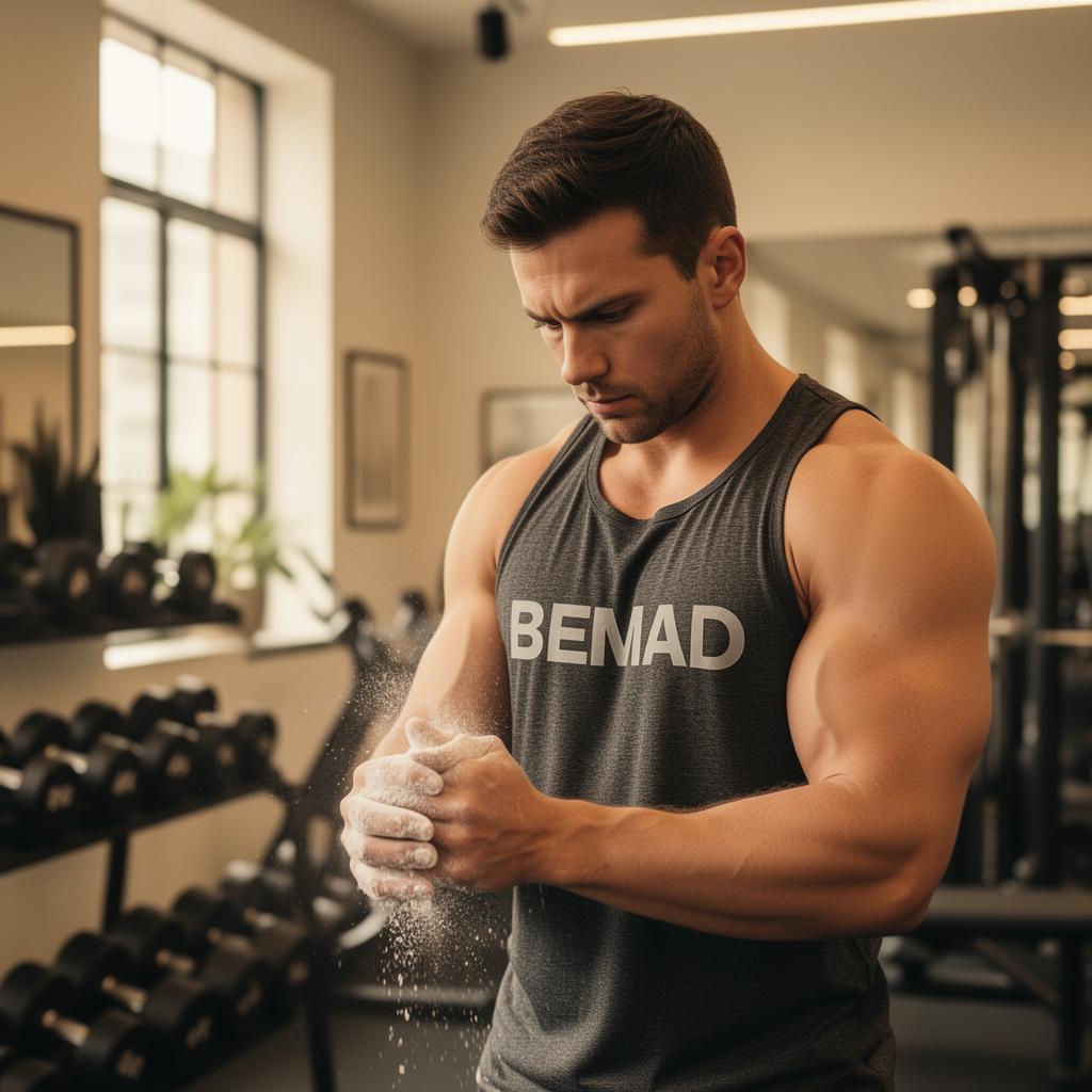 beMAD athlete training hard